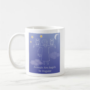 Mug Chouette ange Fuzzy Express®