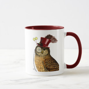 Mug Chouette avec chapeau supérieur 3