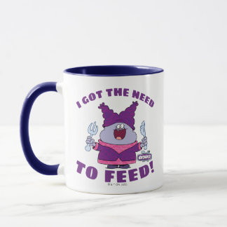 Mug Chouette avec Fourche et couteau