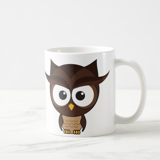 Mug Chouette Brown (Droite)