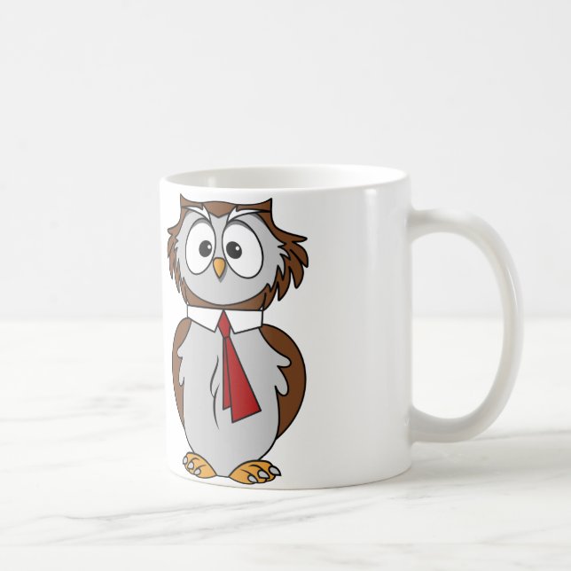 Mug Chouette classique (Droite)