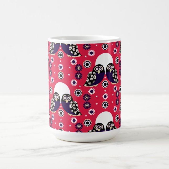 Mug Chouette d'art populaire (Centre)