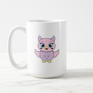 Mug chouette de dessin animé