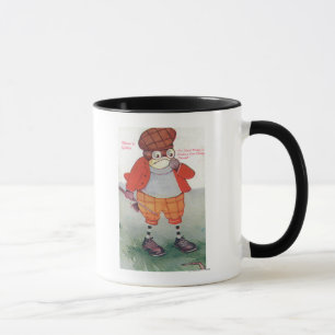 Mug Chouette de golf Remarquer le silence est doré