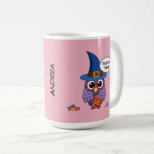 Mug Chouette de l'Assistant Cartographie - Trick ou Tr