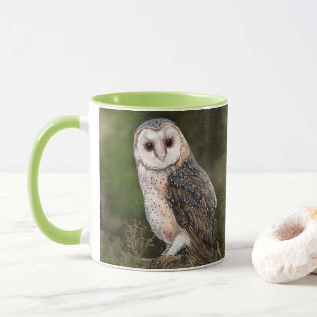 Mug Chouette de l'Ouest (Avec donut)