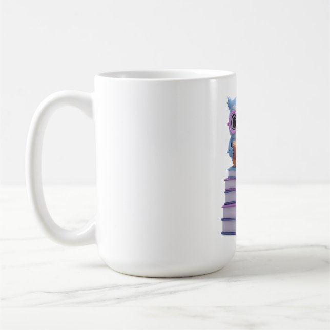 Mug Chouette du livre cosmique (Gauche)