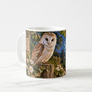 Mug Chouette effraie Restez sage Restez merveilleux
