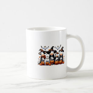 Mug Chouette fantôme Vaches Halloween Animaux Vache Lo