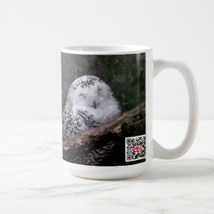Mug Chouette Harfang Couple Art Bois Faune