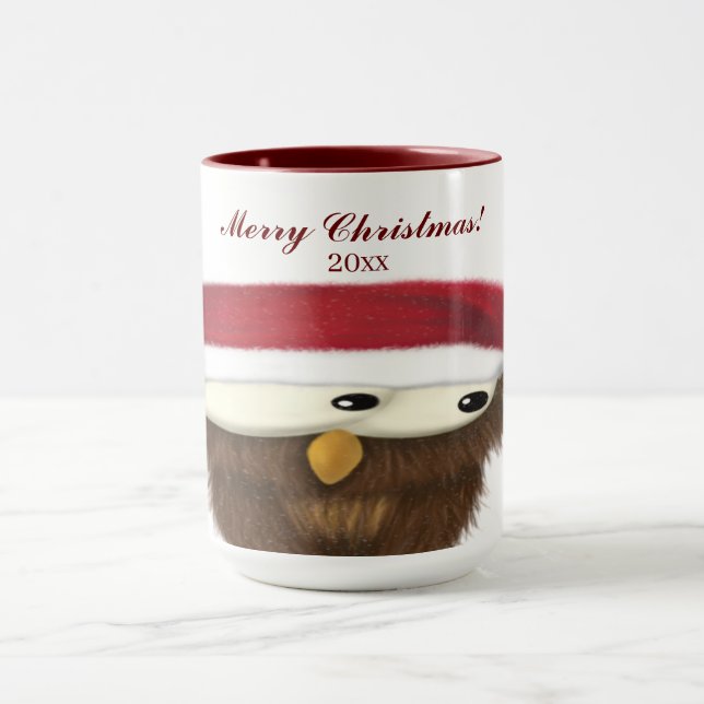 Mug Chouette mignonne et festive (Centre)