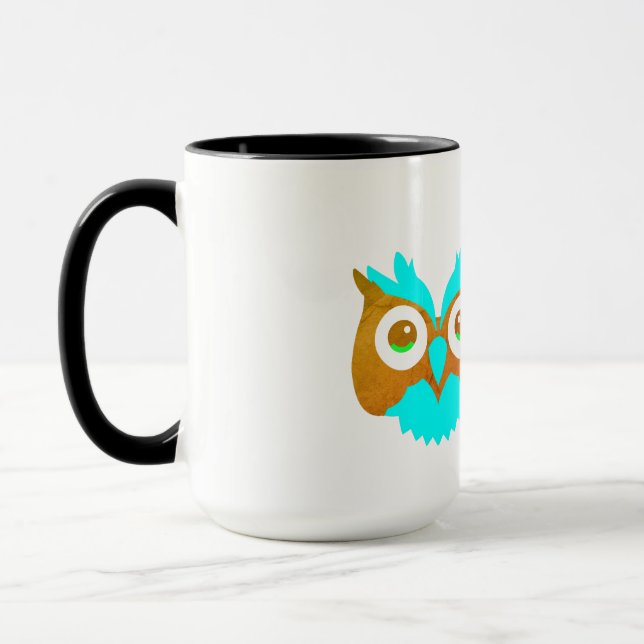 Mug chouette, nature, oiseau (Gauche)