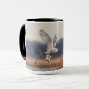 Mug Chouette neigeuse décolle
