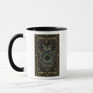 Mug Chouette Oracle Cosmique • Céleste Mystique