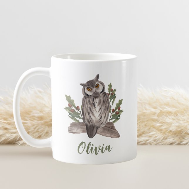 Mug Chouette personnalisée (Créateur téléchargé)