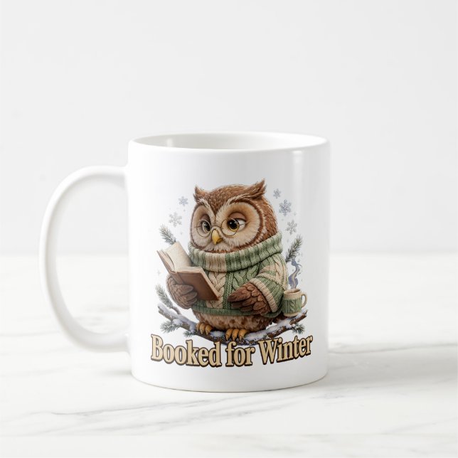 Mug Chouette Professeur Mignon (Gauche)