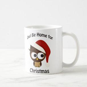 Mug Chouette soit à la maison pour Noël !