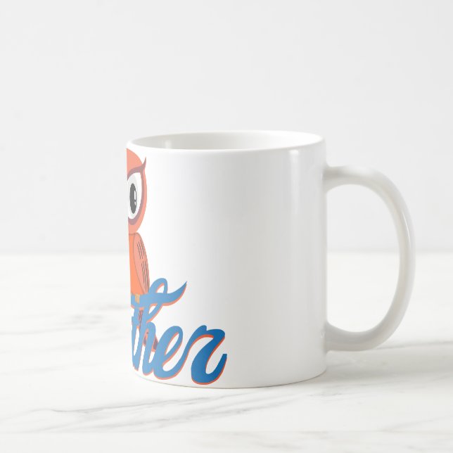 Mug Chouette Vibrante Petit Frère (Droite)