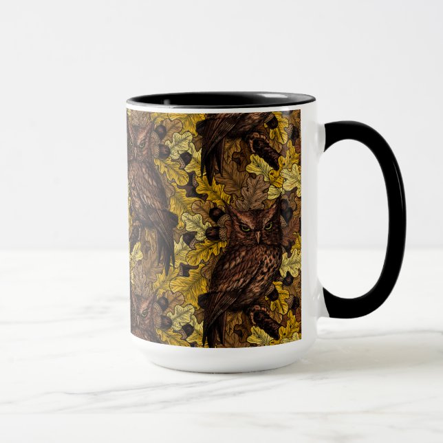 Mug Chouettes d'automne (Droite)