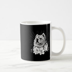 Mug Chow Chow Amoureux des chiens Style rétro tatouage