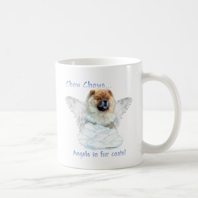 Mug Chow Chow Angel (Droite)