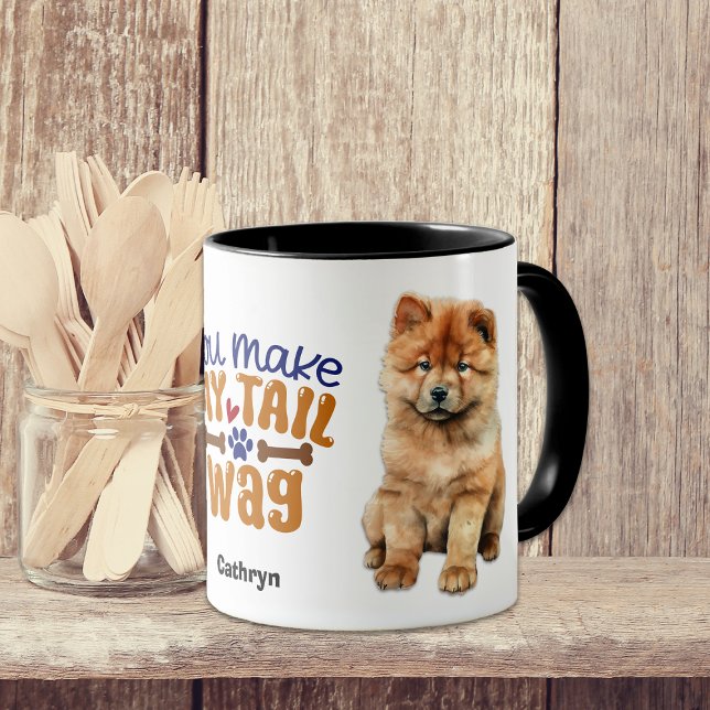 Mug Chow Chow Chien Chien Chien Vous Faites Mon Remise (Créateur téléchargé)