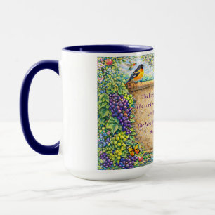 Mug Chrétien Cadeau de Verset Floral