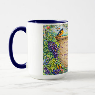 Mug Chrétien Cadeau de Verset Floral