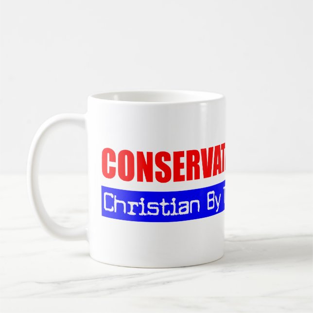 Mug Chrétien conservateur (Gauche)