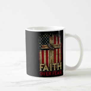 Mug Chrétiens de la foi plutôt que de la peur croisent