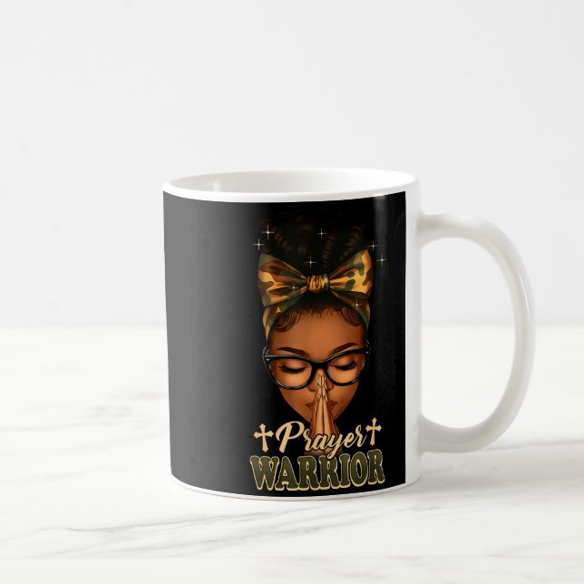 Mug Chrétiens Guerriers de Prière Camo Afro-Américain  (Droite)