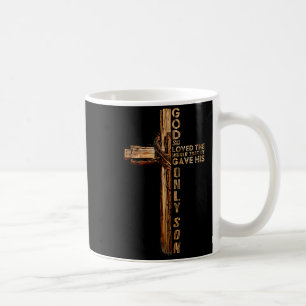 Mug Christ Croix Chrétien Jean 3 16 Dieu Aima Tant Le
