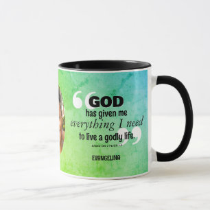 Mug Christian Affirmation TOUT CE DONT J'AI BESOIN Pho