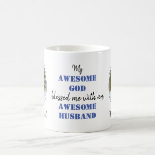 Mug Christian AWESOME DIEU AWESOME MARI Photo