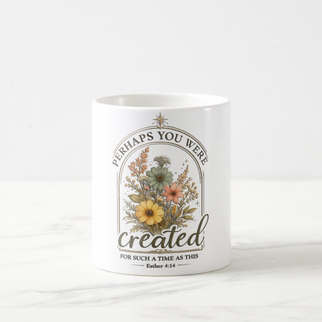Mug Christian Bible Verse/Esther (Centre)