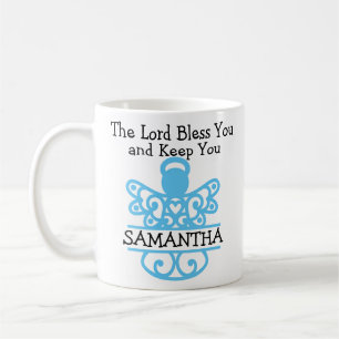 Mug Christian Blessing Angel Seigneur Vous Bénissez C