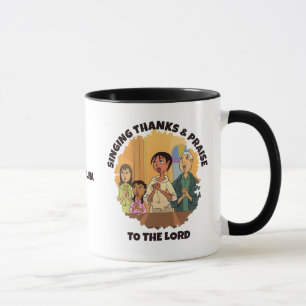 Mug Christian CHANTER MERCI ET LOUER Church Choir