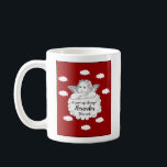 Mug Christian Cloud Angel Joyeux 90e Anniversaire Roug<br><div class="desc">Joyeux anniversaire à un vrai ange. Tout le texte est facilement édité en utilisant le modèle fourni. Partagez vos pensées sincères avec quelqu'un de très spécial. Une partie de la gamme "Angel" de fournitures et cadeaux de fête.</div>