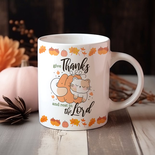Mug Christian drôle thanksgiving (Créateur téléchargé)