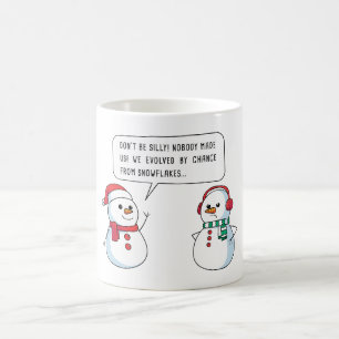 Mug Christian Faith Apologtics Snowman - Noël