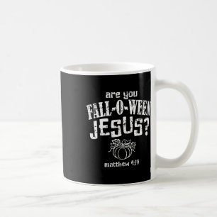 Mug Christian Halloween Fall-o-ween Jésus