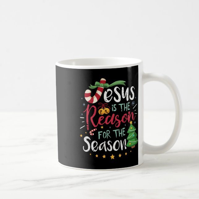 Mug Christian Jésus La Raison Noël Stuf Stocker (Droite)