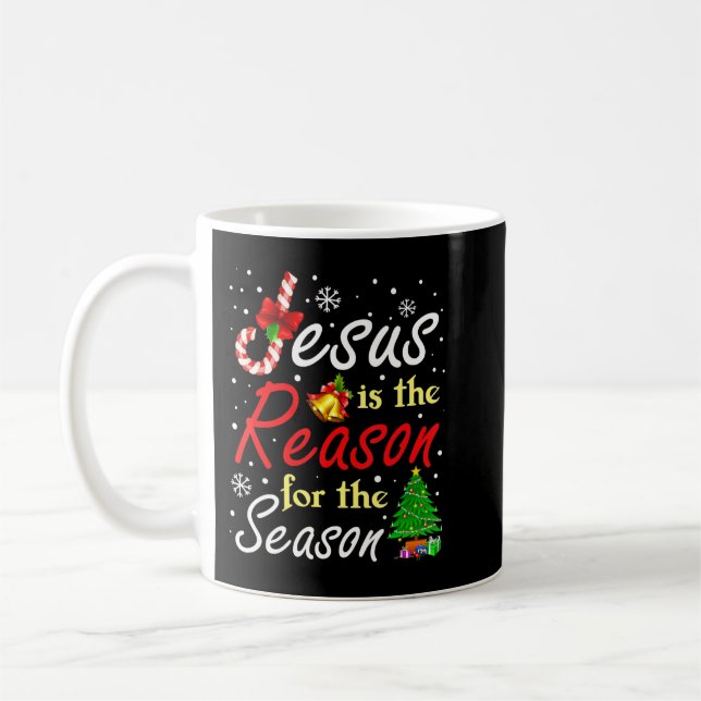 Mug Christian Jésus La Raison Noël Stuf Stocker (Gauche)