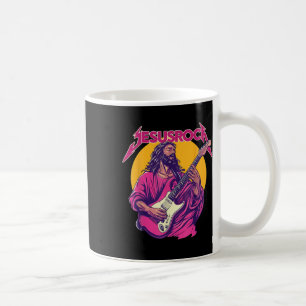 Mug Christian Retro Funny Citation Jesus Rock Musique