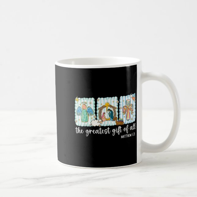 Mug Christian The Greatest Gift For All Christmas Nati (Droite)
