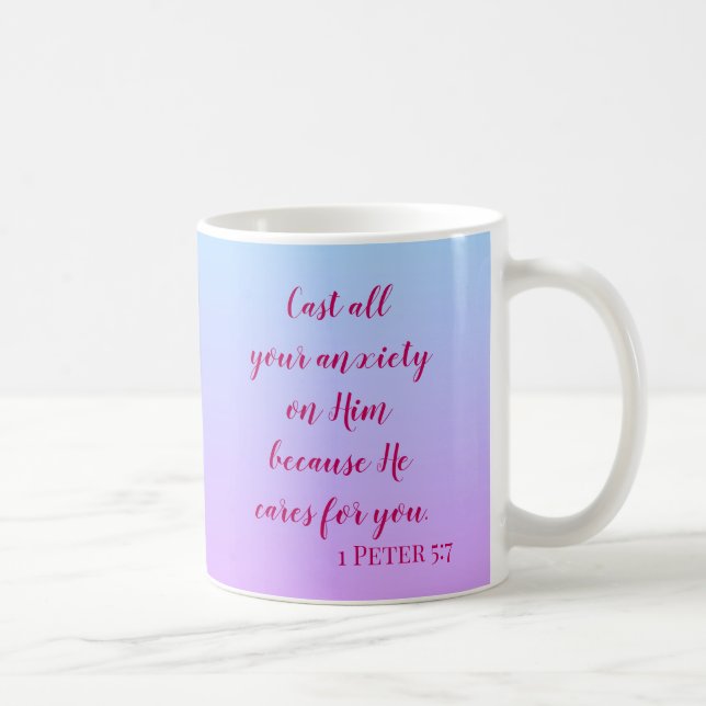 Mug Christian Tout vous angoissé (Droite)