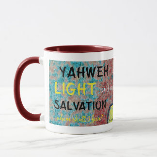 Mug Christian Yahweh est ma Lumière et mon Salut