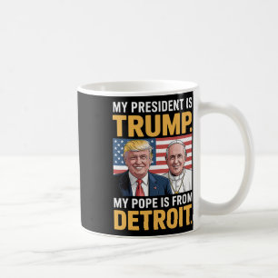 Mug Christianisme Patriotique Trump Détroit Pape