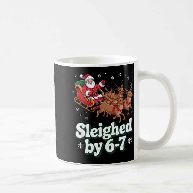 Mug Christmas 67 Funny Xmas Six Seven Ugly Sweater 6-7 (Droite)