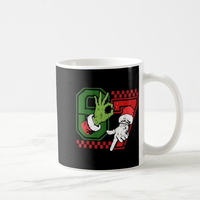 Mug Christmas 67 Meme Xmas Six Seven Men Women Kids  (Droite)